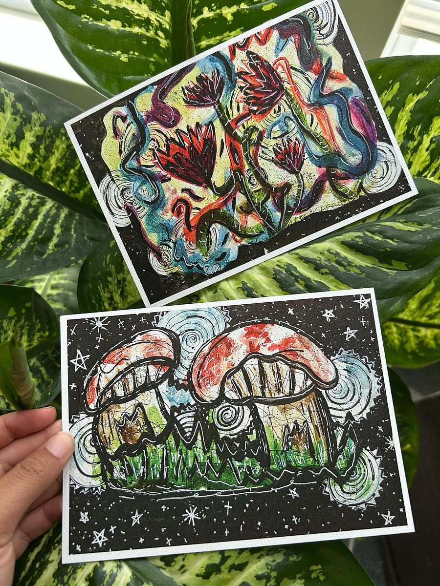 Signed prints of original paintings made by addy! product image (2)
