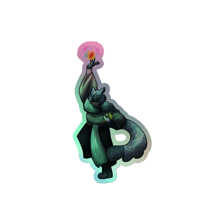 "Spellcasting" sticker (holographic) product image (2)