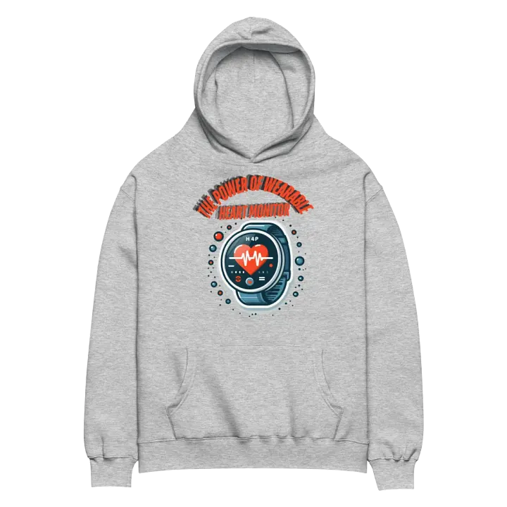 Heartbeat Guardian Oversized Hoodie product image (12)