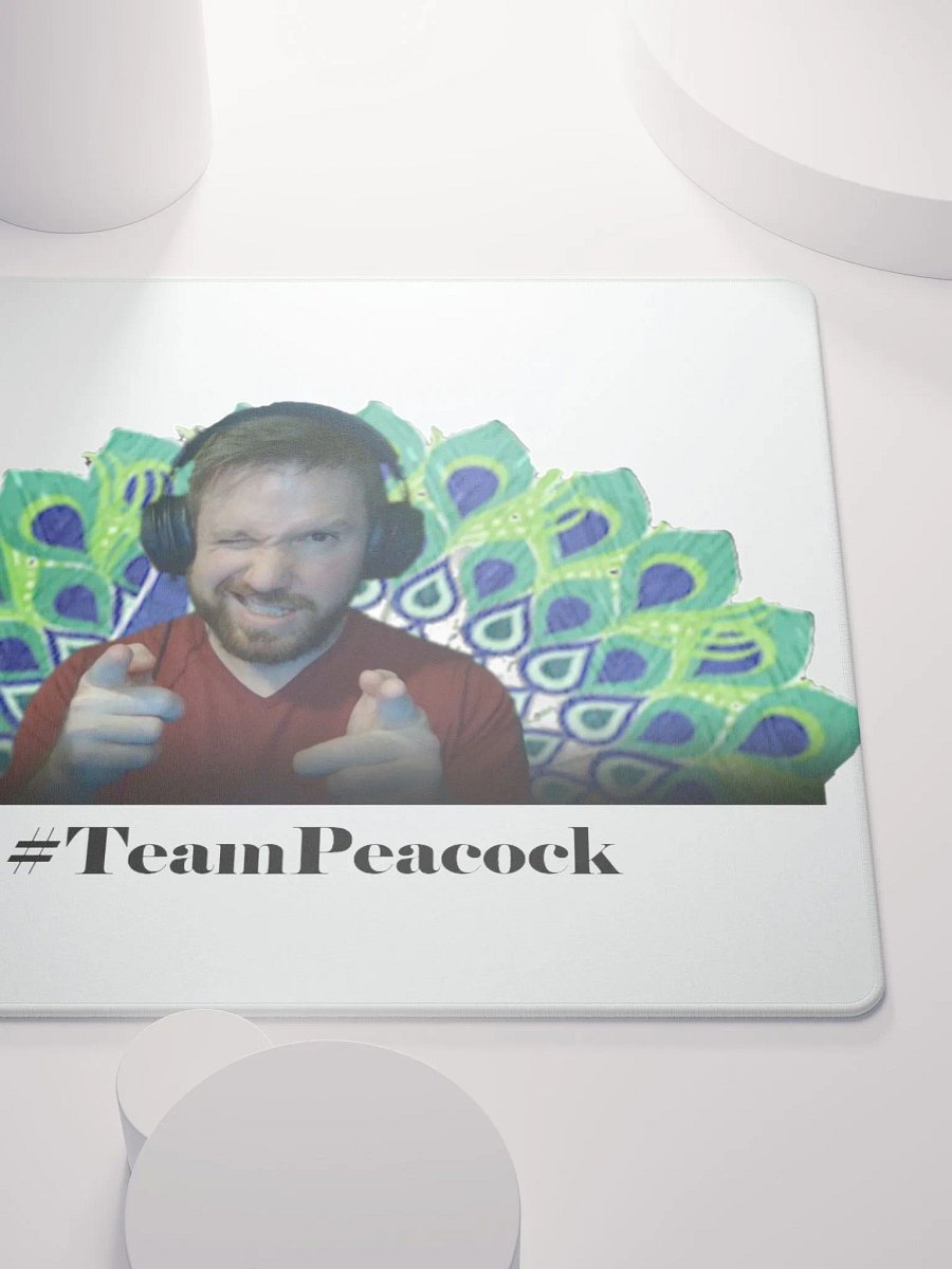 #TeamPeacock Mouse Pad product image (5)