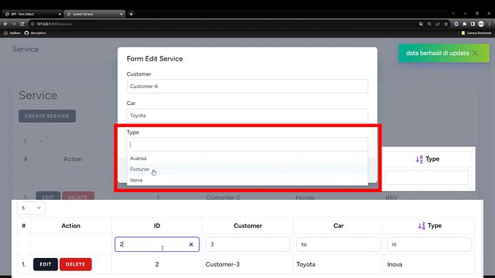 Livewire 3 CRUD with Modals and Toastify, TomSelect, Select2, sweetalert2 product image (1)
