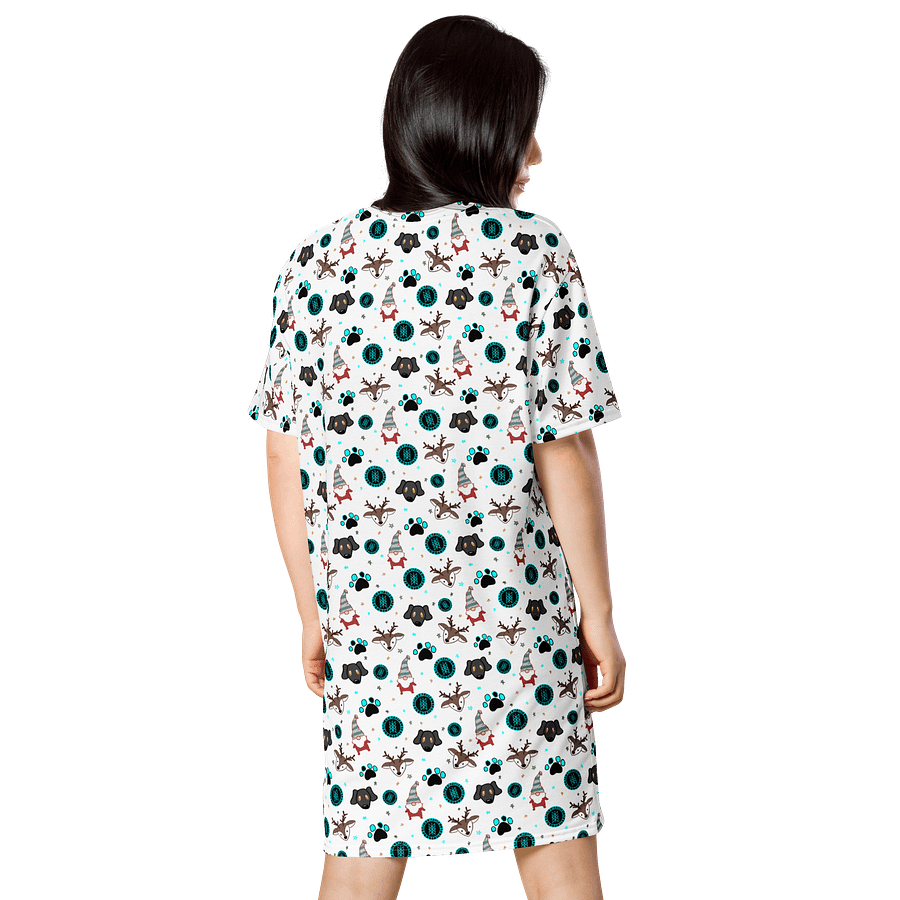 Web of Wyrd Christmas T-Shirt Dress product image (4)
