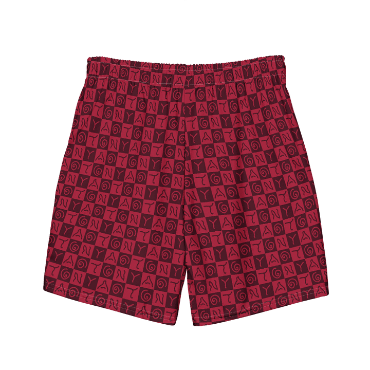 Crazy Tonya Red Swim Trunks product image (2)