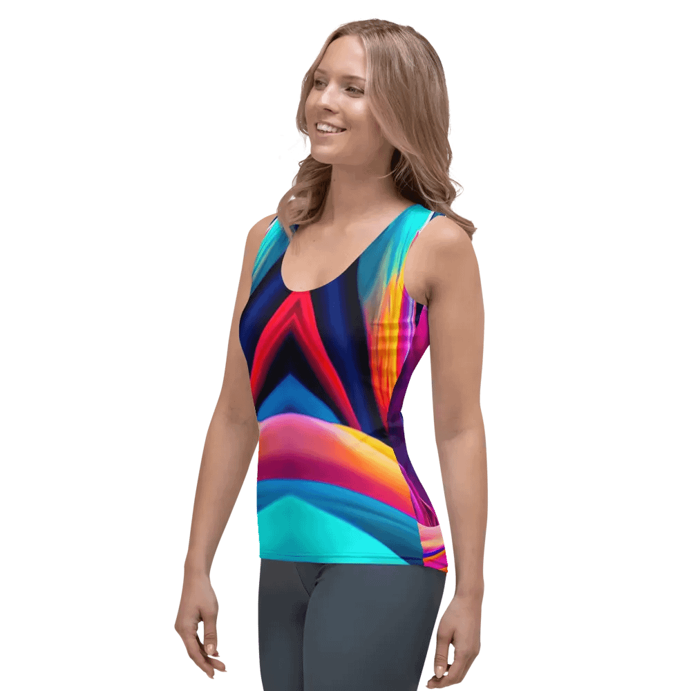The Waves of Color Women's Tank Top product image (3)