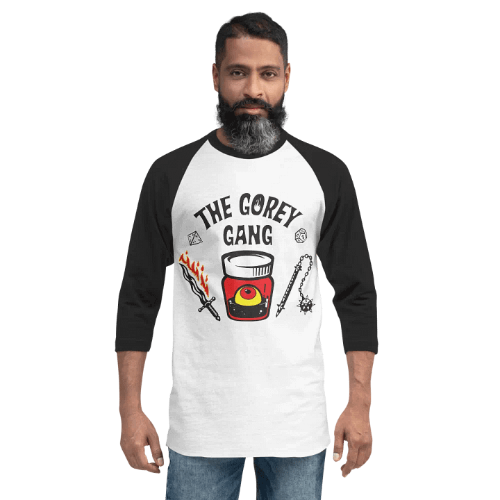 Hellfire Club - Fine Jersey Raglan Tee product image (1)