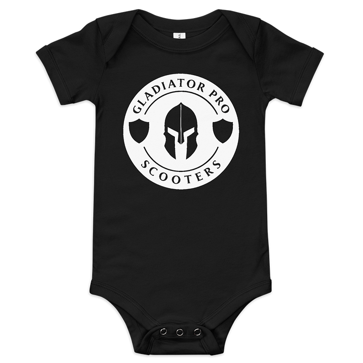 Gladiator onesie (white logo) product image (1)