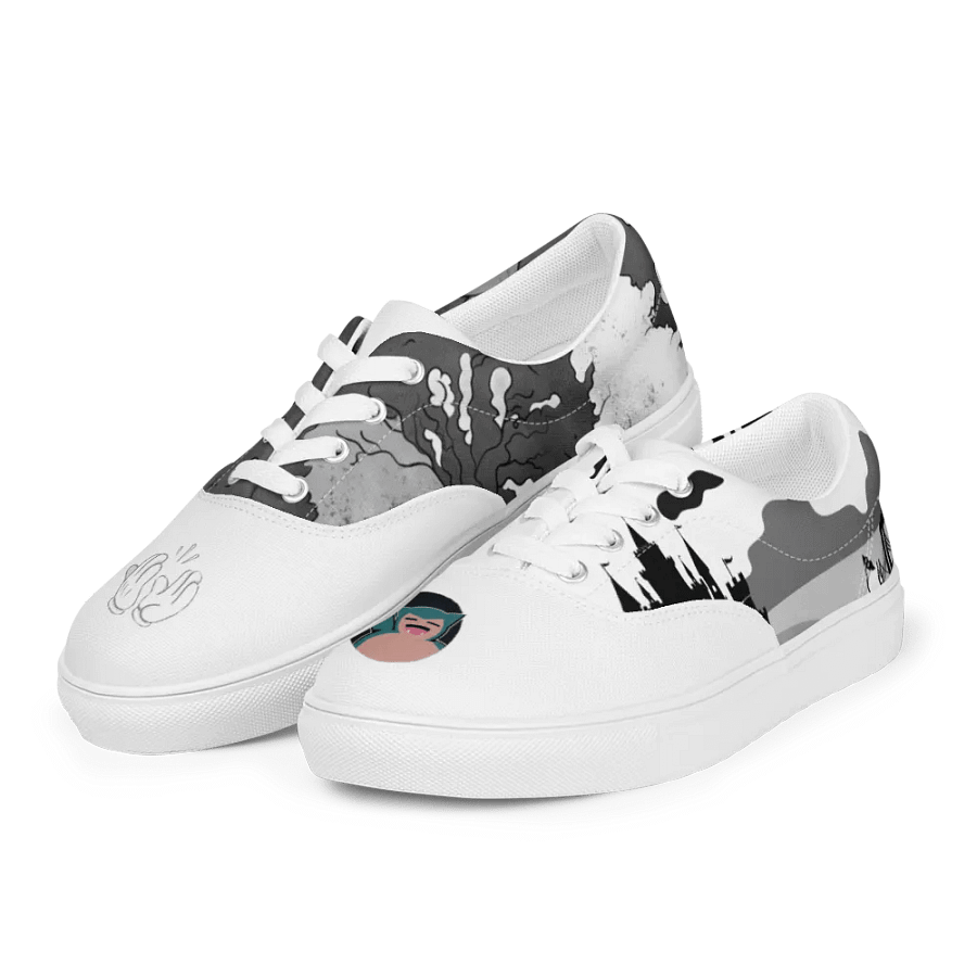 Women's A Step In The Past Lace-Up Canvas Shoes product image (9)