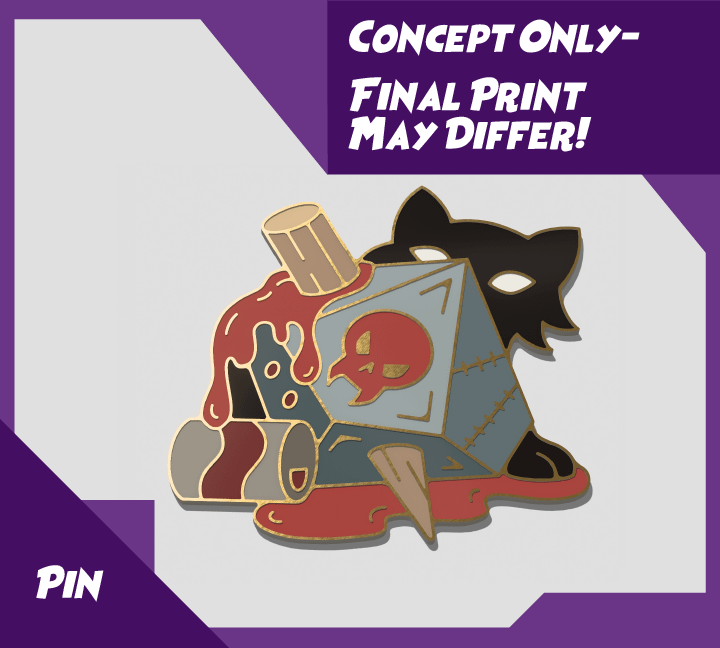 The Suckening Merch Club Pin (October 2025) product image (1)