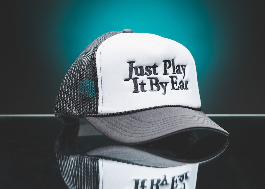 Embroidered Trucker Hat (White) product image (6)