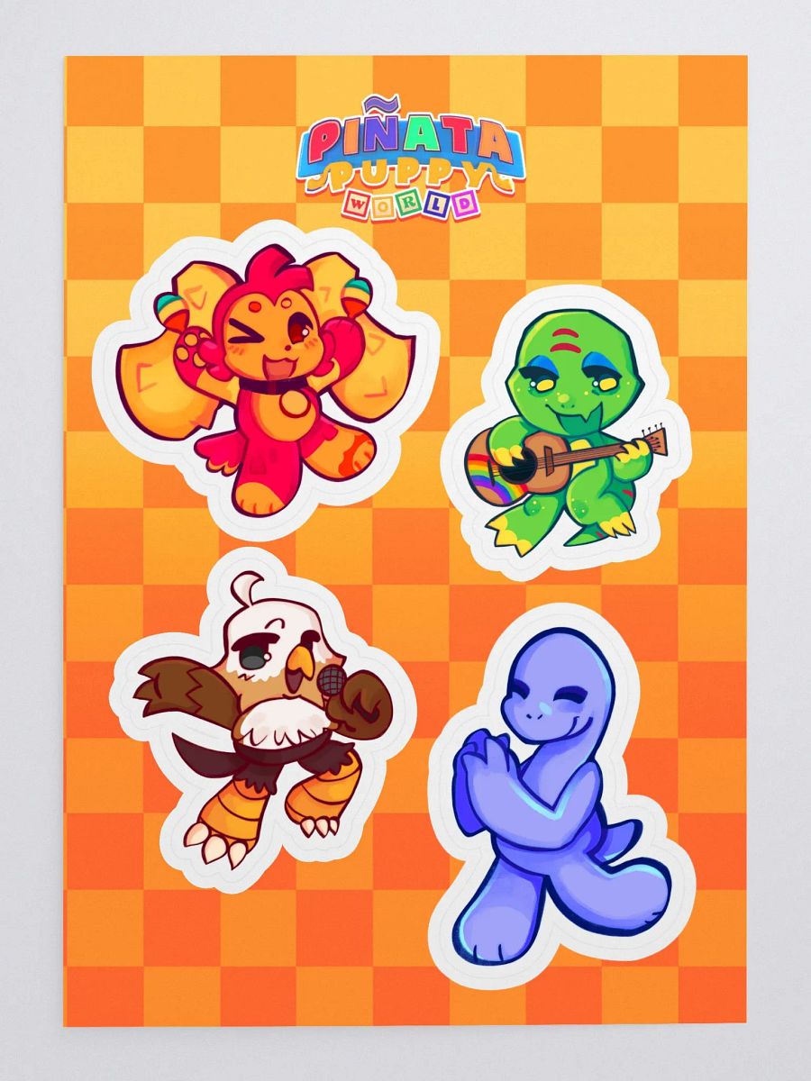 Piñata Puppy World Sticker Sheet product image (3)
