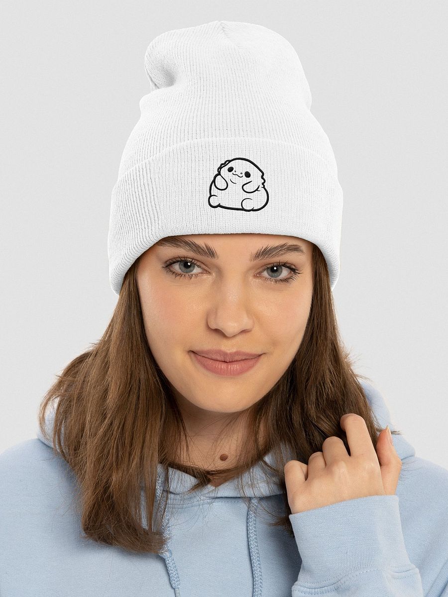 SITTING CHONKY - Beanie Black Embroidery product image (3)