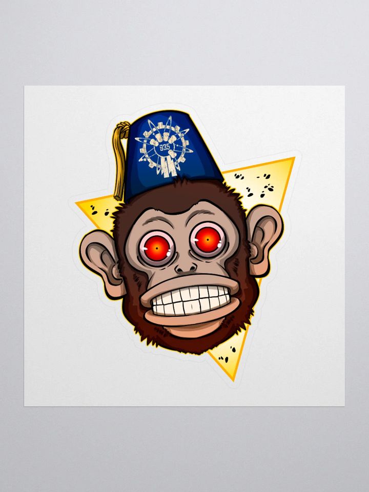 Frenzied Primate Sticker product image (1)