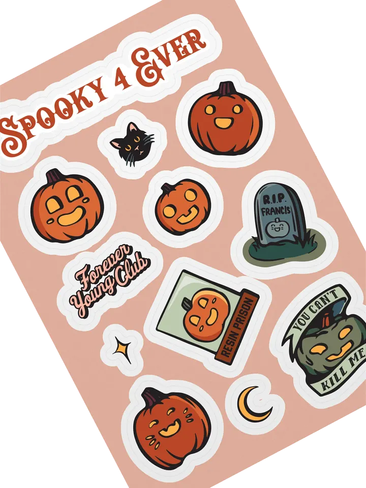Spooky 4 Ever Stickers product image (2)