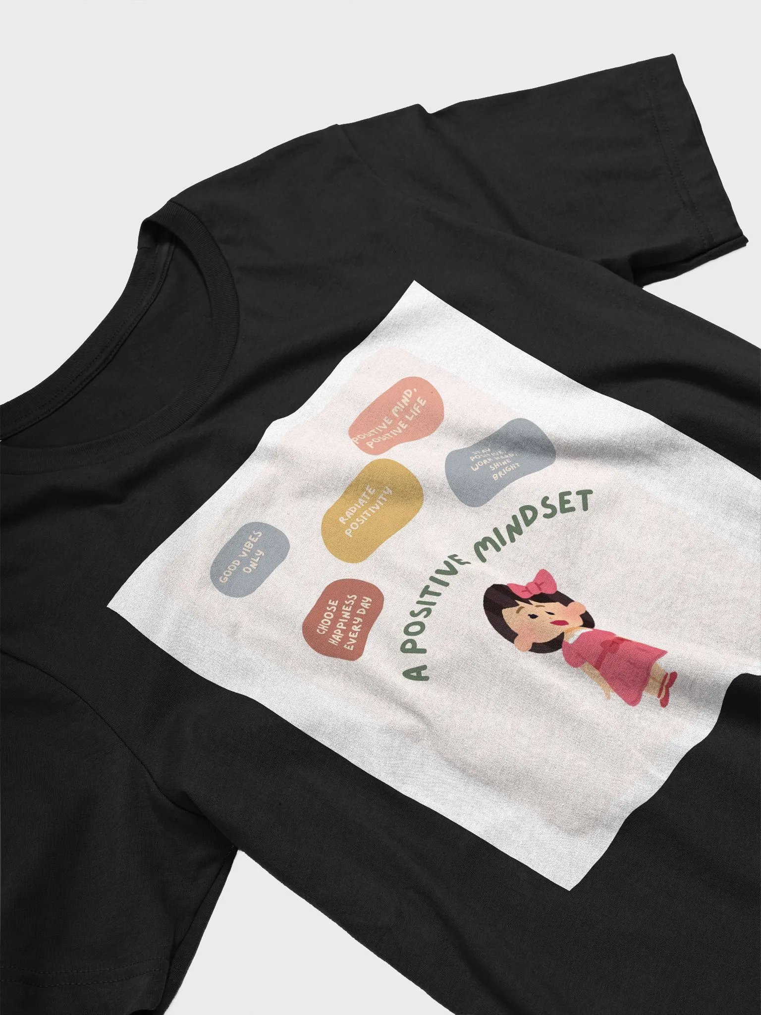 Positive mindset t-shirt product image (3)