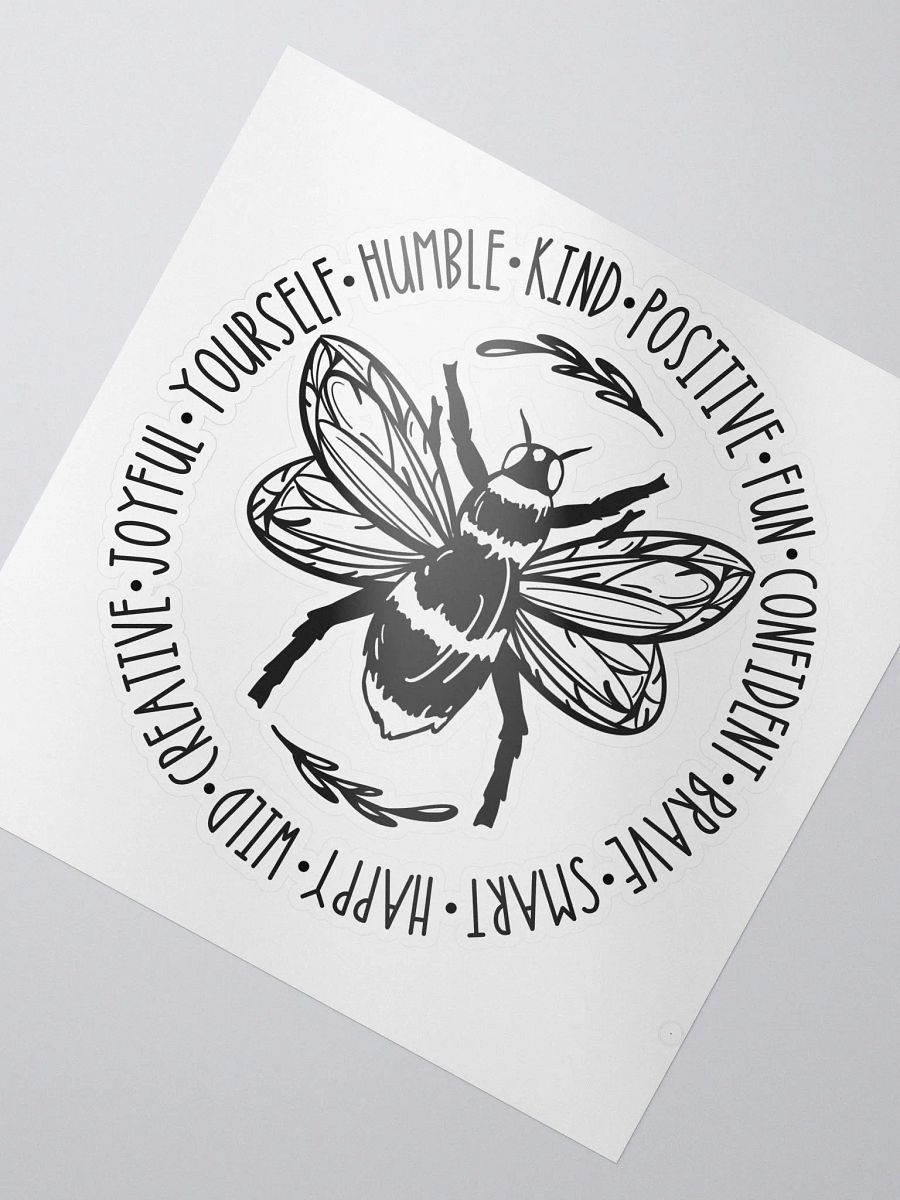 Bee humble stickers product image (2)