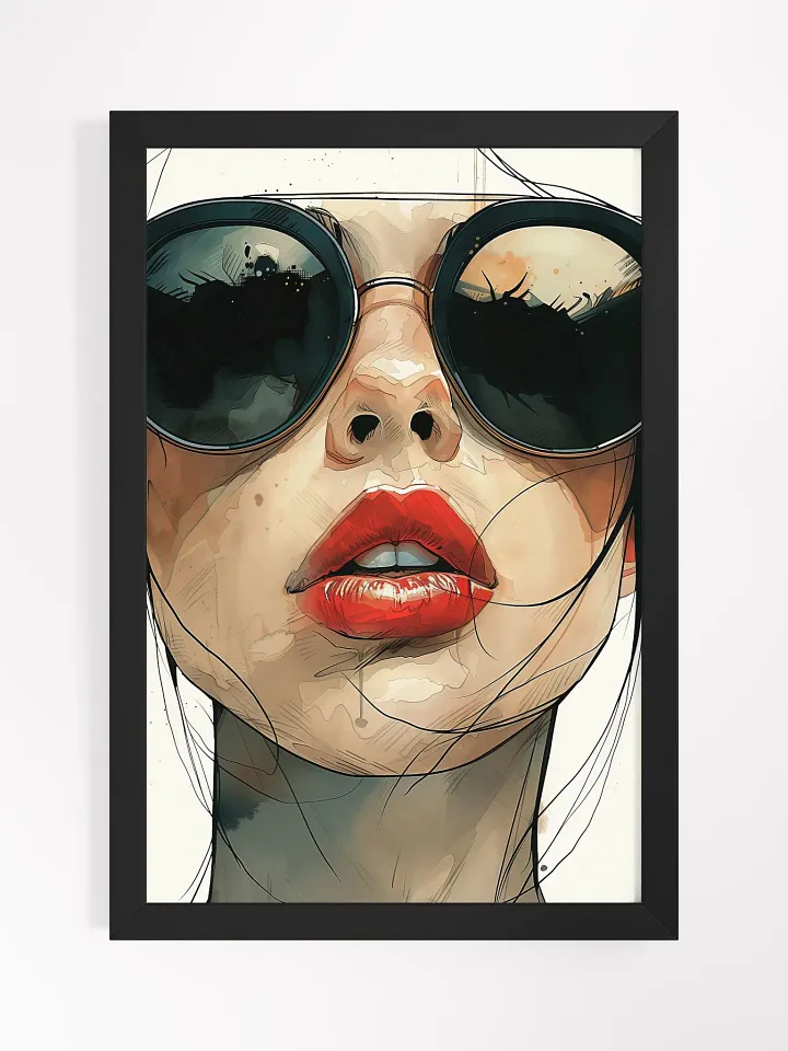 Bold Vision - Pop Art Poster - Framed product image (2)