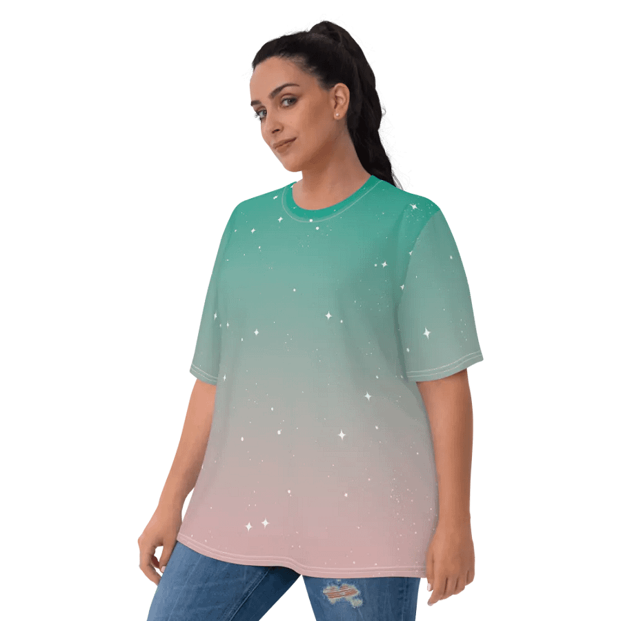 Starry Sky Sunset Women's T-Shirt product image (5)