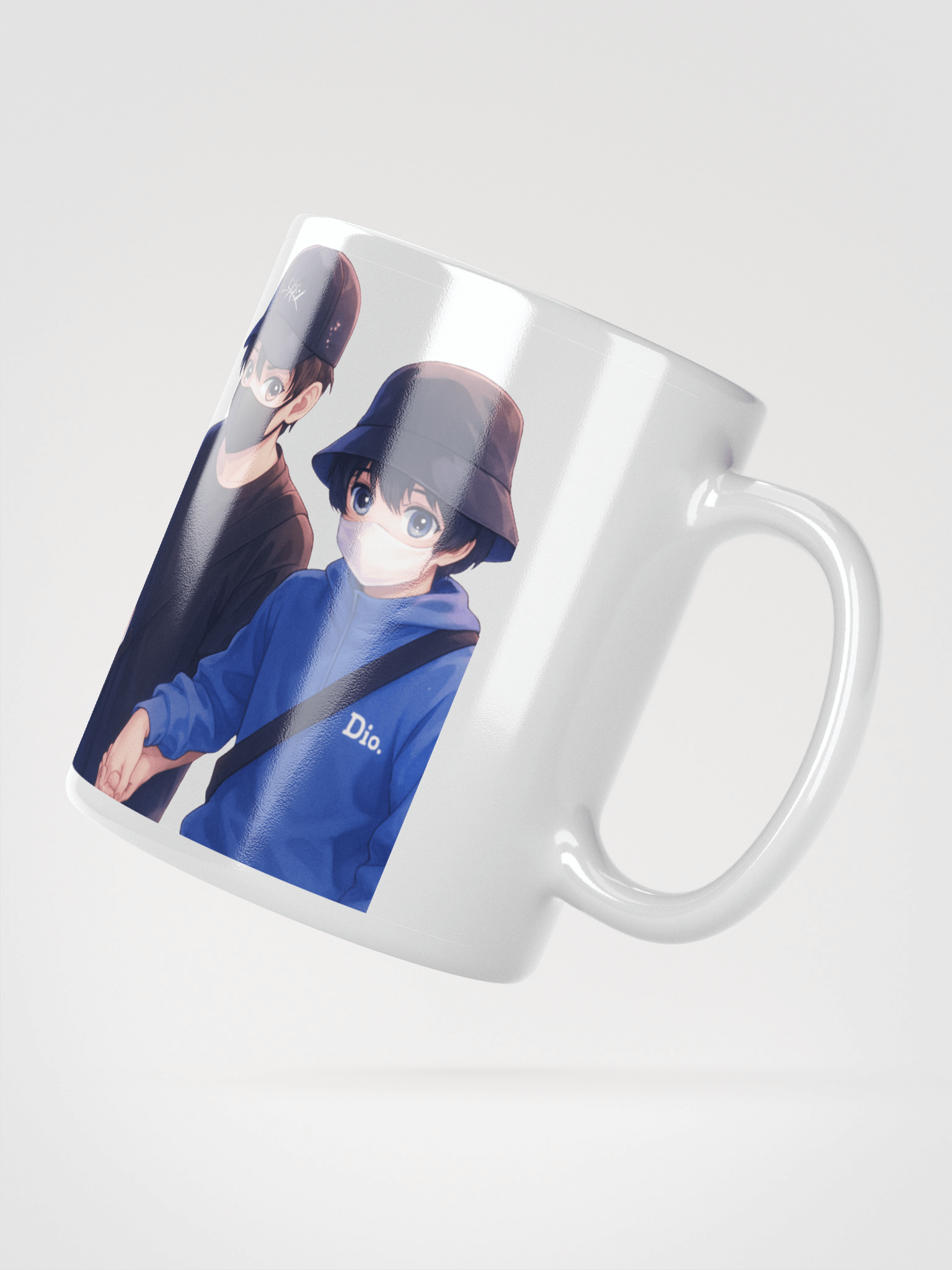 Airport hand holding Mug product image (3)
