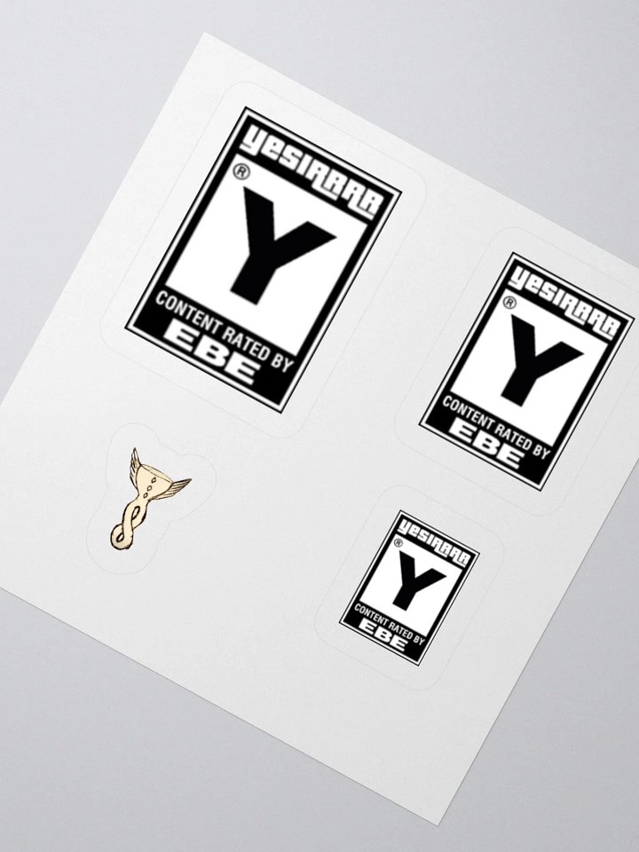 Rated Y Stickers product image (6)