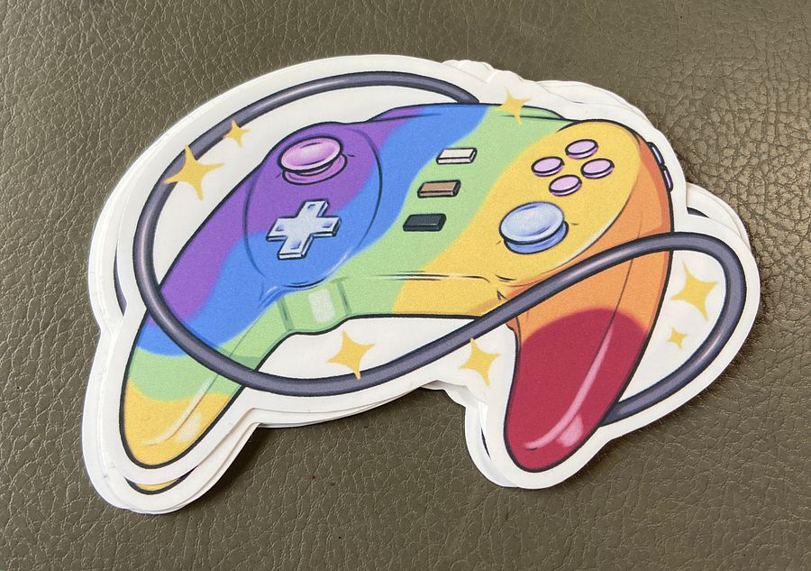 sticker : gay-min controller product image (2)