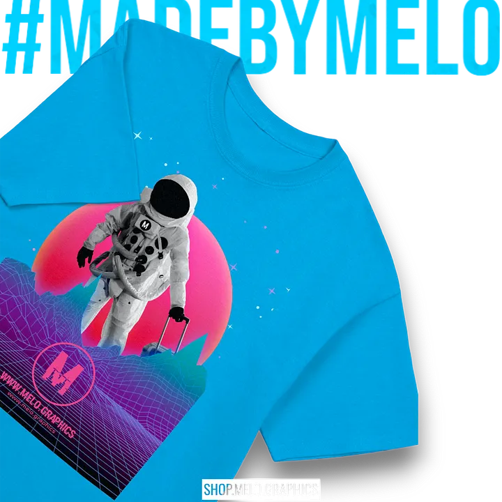 Digital Nomad - Premium T-Shirt | #MadeByMELO product image (2)
