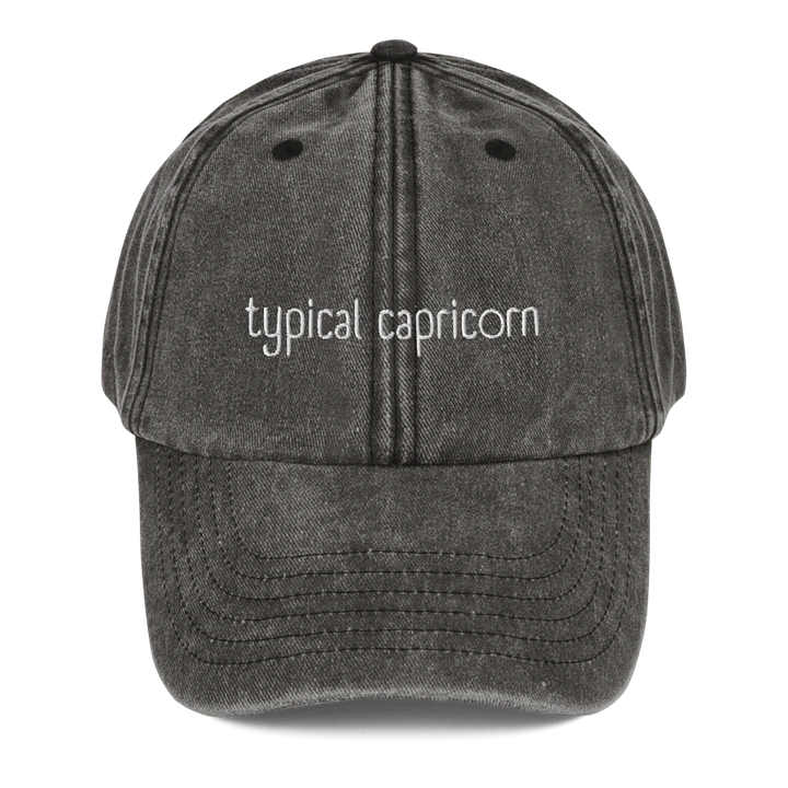 Typical Capricorn Vintage Wash Dad Hat product image (1)