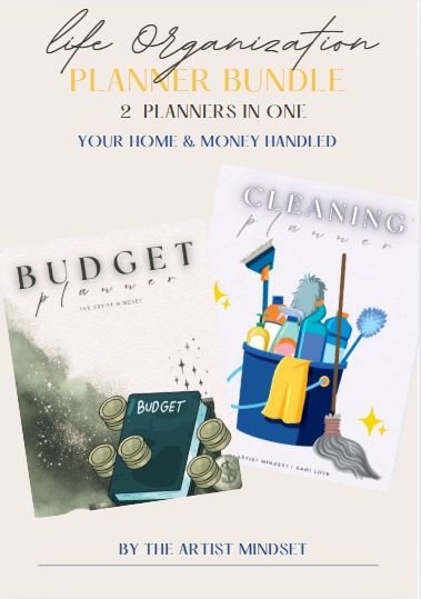 💸🏡 Budget & Cleaning Planner Bundle product image (1)