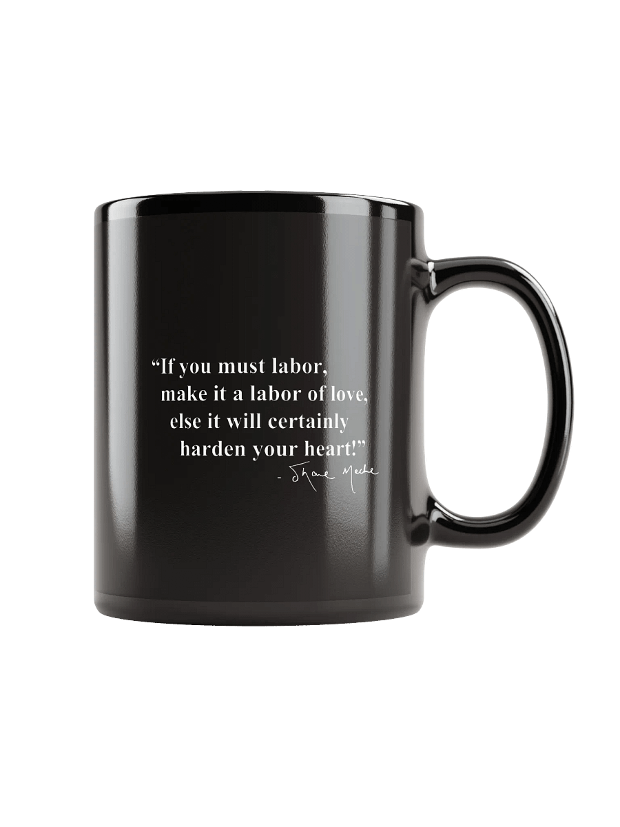CajunSage Mug w/Quote (black) product image (3)