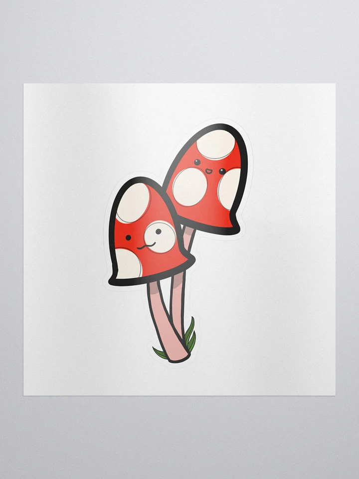 Cute Mushies Kiss-Cut Sticker product image (1)