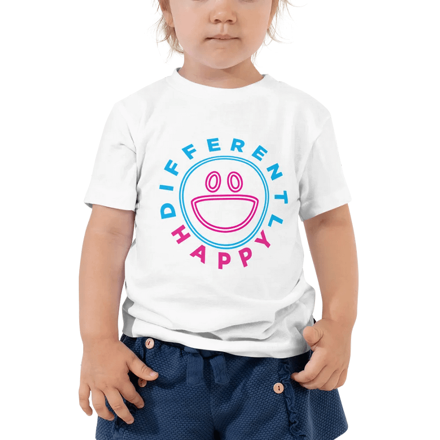 Kids Differently Happy White t shirt product image (1)