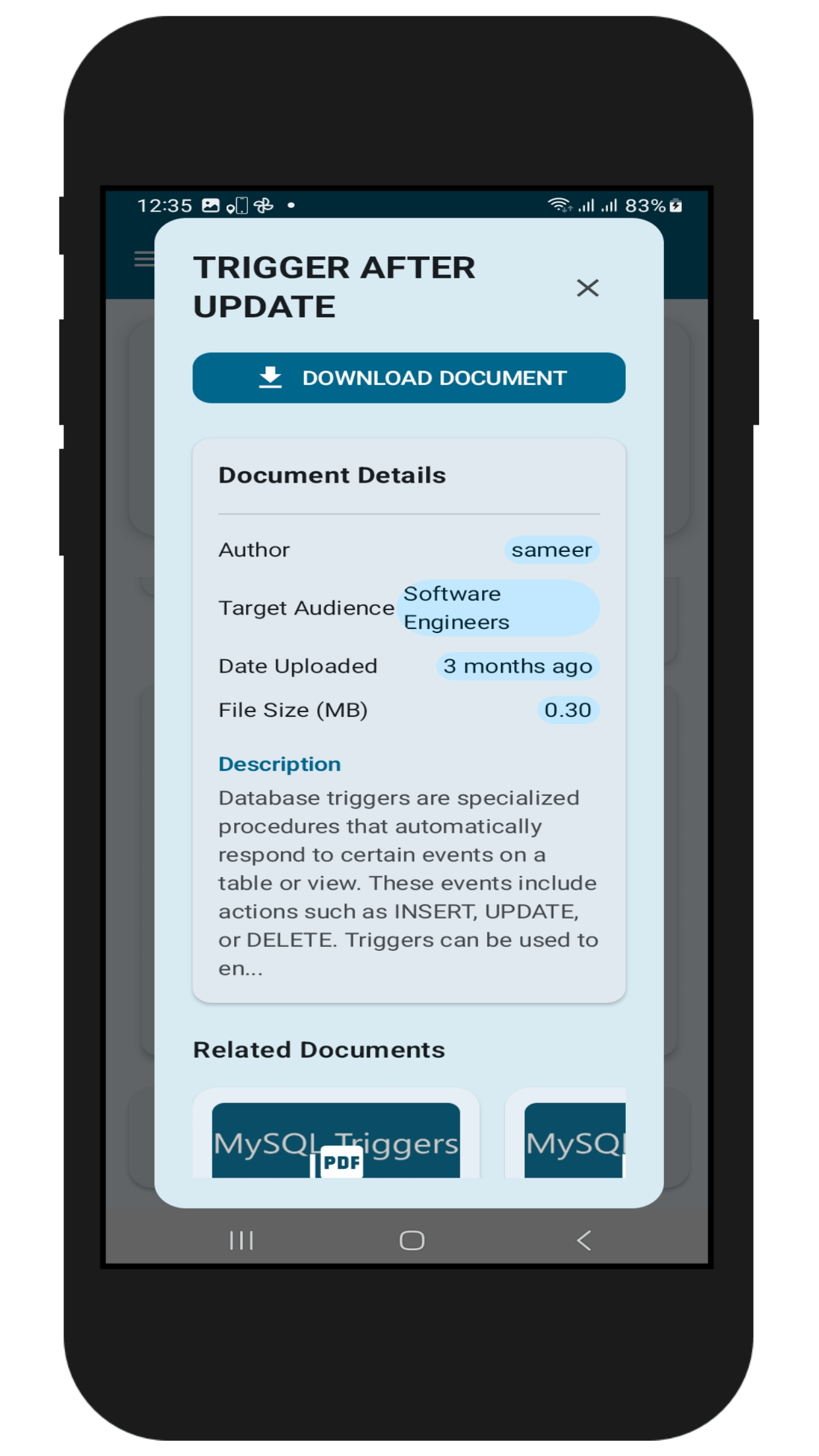 Educational Content Management System (Web + Android) product image (6)