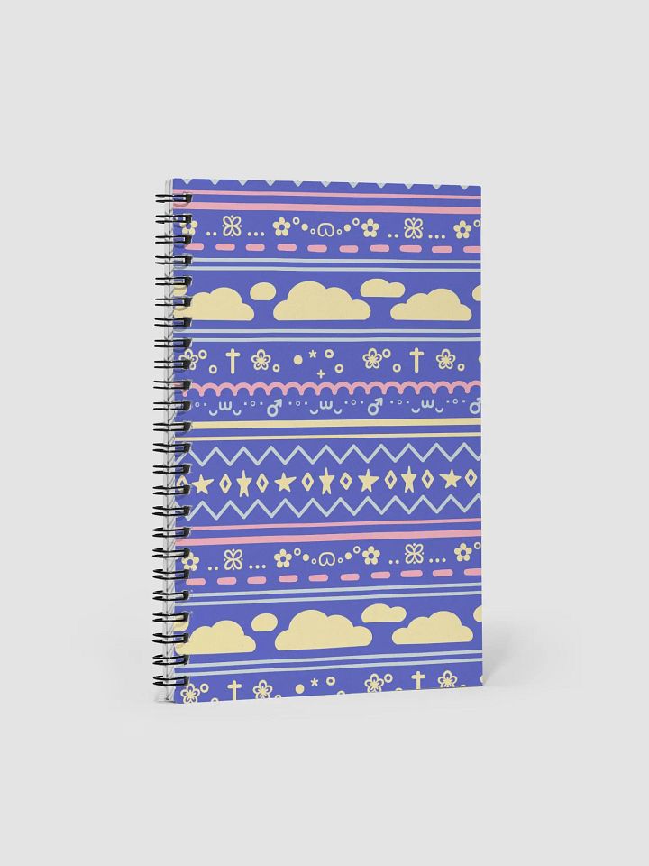 Cloudy Christmas Notebook - Pastel product image (1)