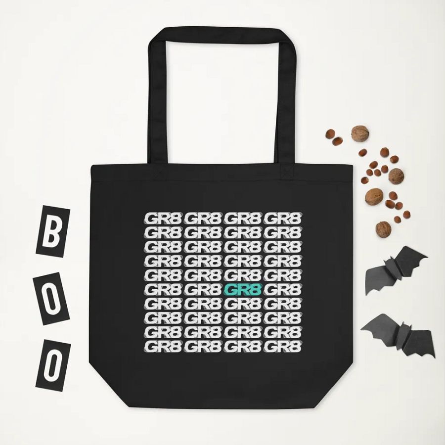 GR8 Patterned Organic Tote Bag product image (6)