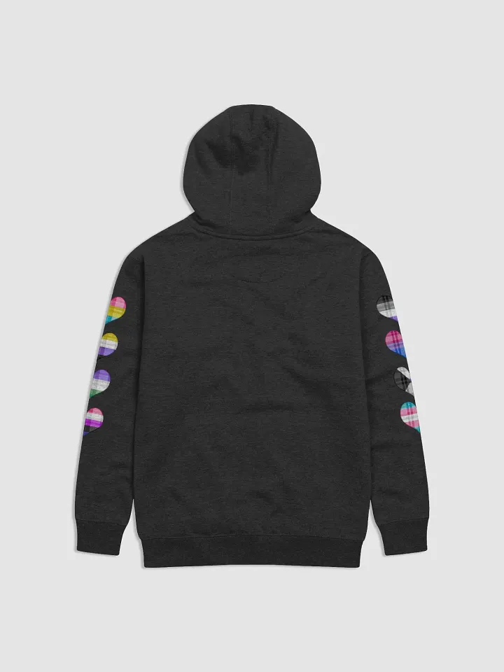 Flannel Heart Hoodie - ManyPrides product image (2)