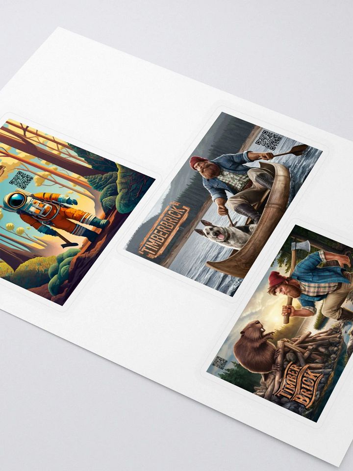 Timber Sticker Sheet! product image (2)