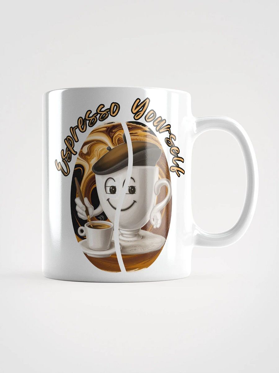 Espresso Yourself Coffee Cup Painter Design Ceramic Mug product image (2)