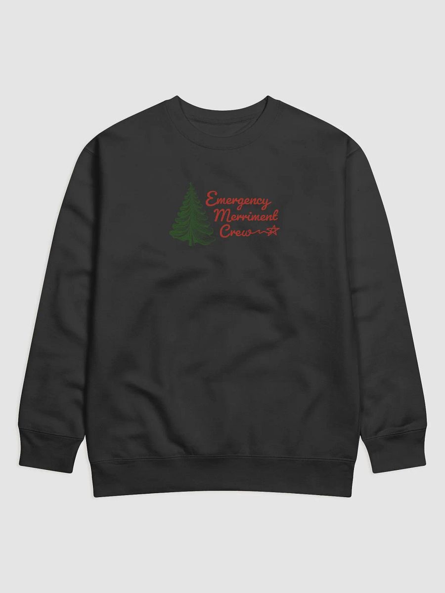 Emergency Merriment Crew Premium Sweatshirt product image (1)