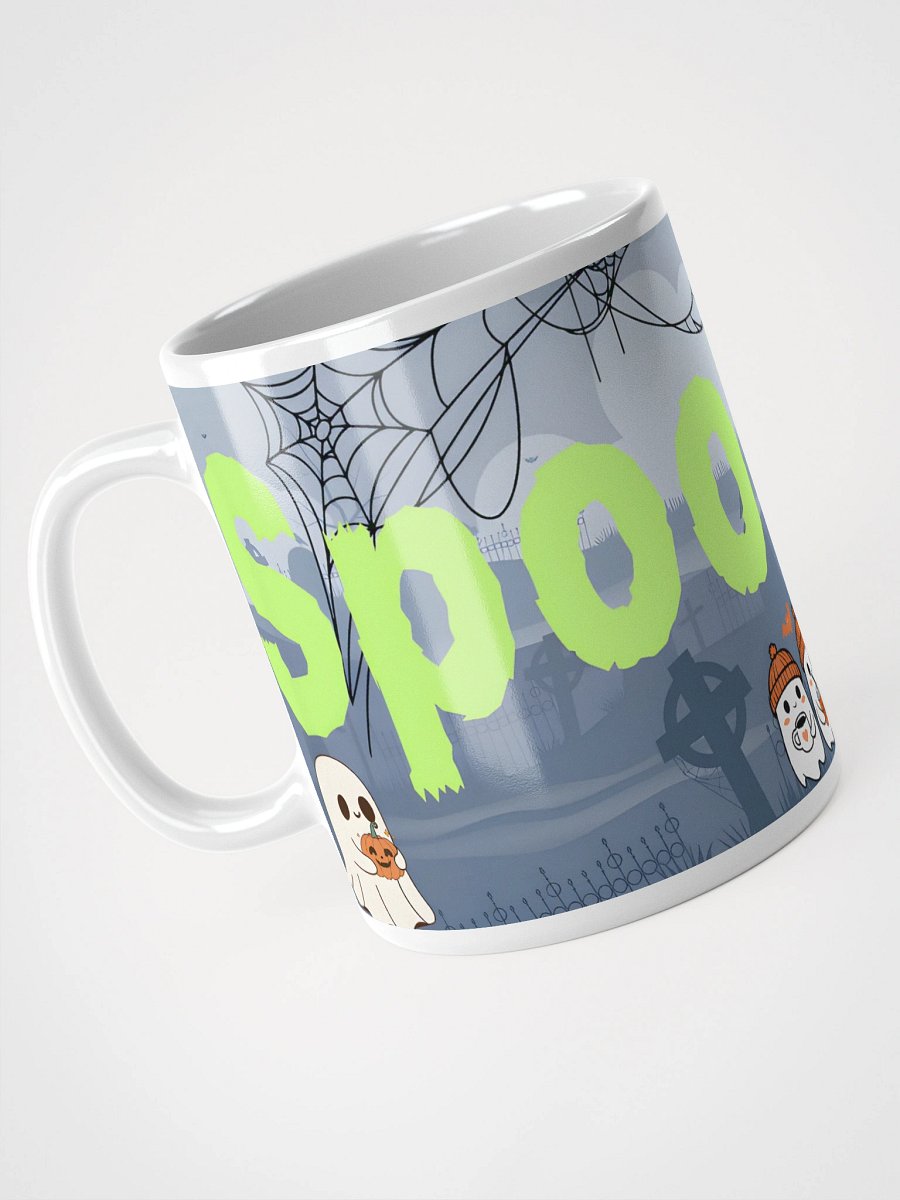 Spooky Ghosts White Glossy Mug product image (7)