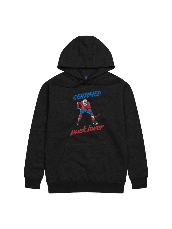 Certified Puck Lover Premium Hoodie product image (1)
