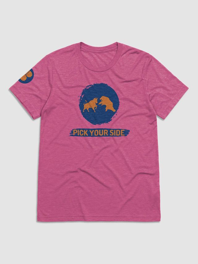 Bull Bear Pick Your Side Triblend T product image (2)