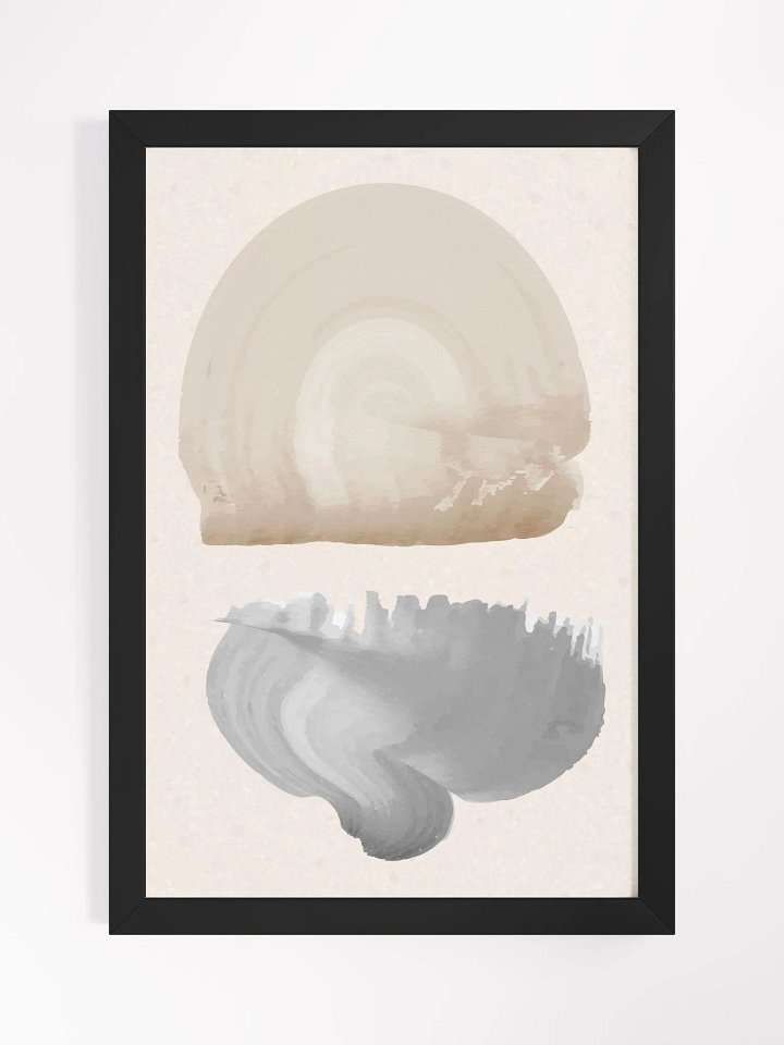 Vibrant Ayous Wood Framed Matte Poster product image (3)