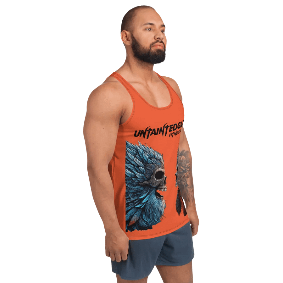 ORANGE FIND STRENGTH TANK TOP product image (3)