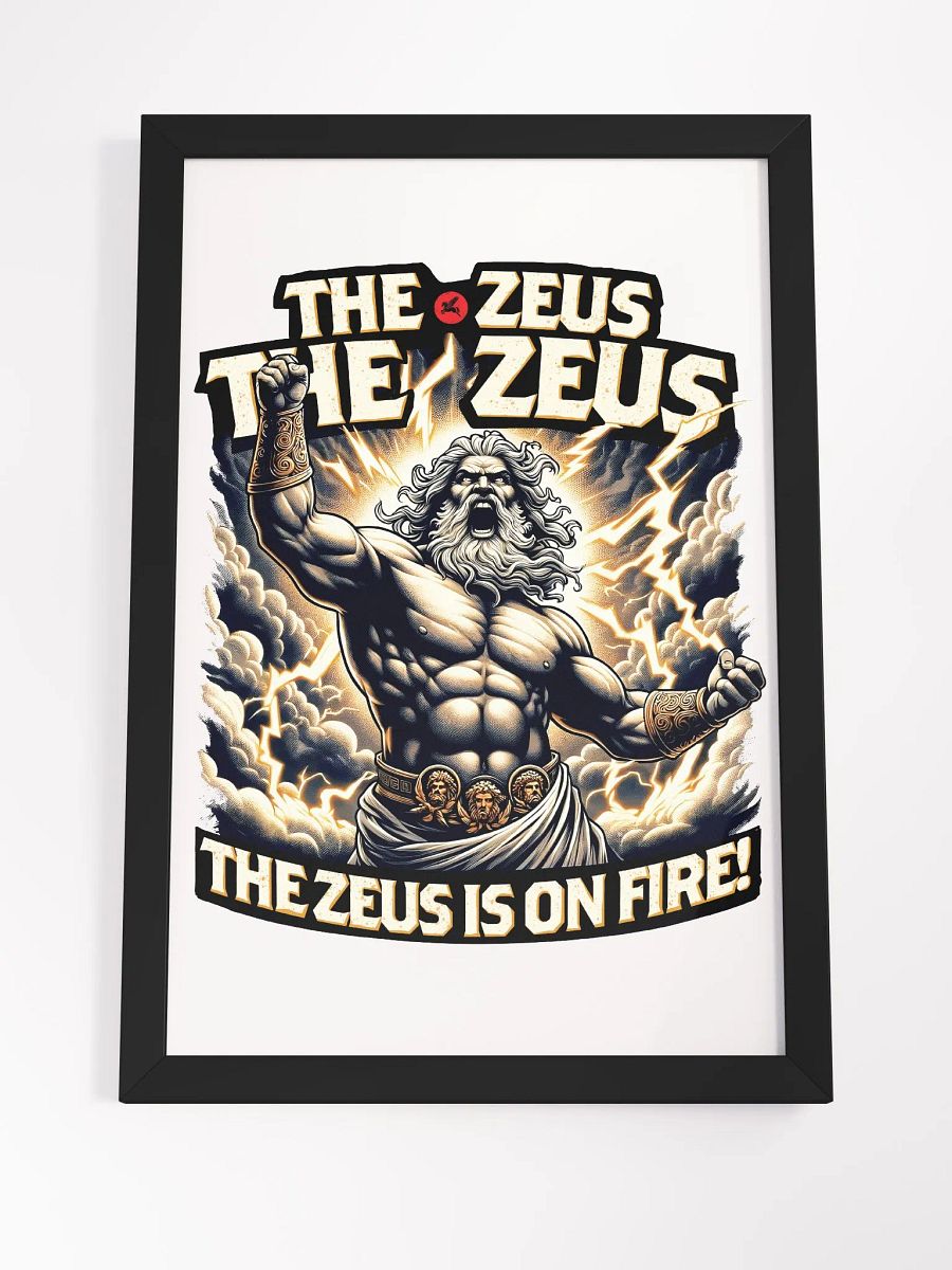 Zeus is on fire Poster product image (4)