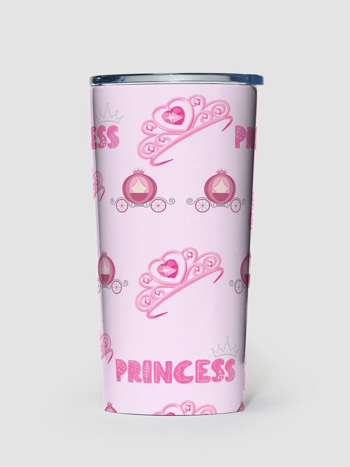 Pink Princess 20oz Stainless Steel Tumbler product image (1)
