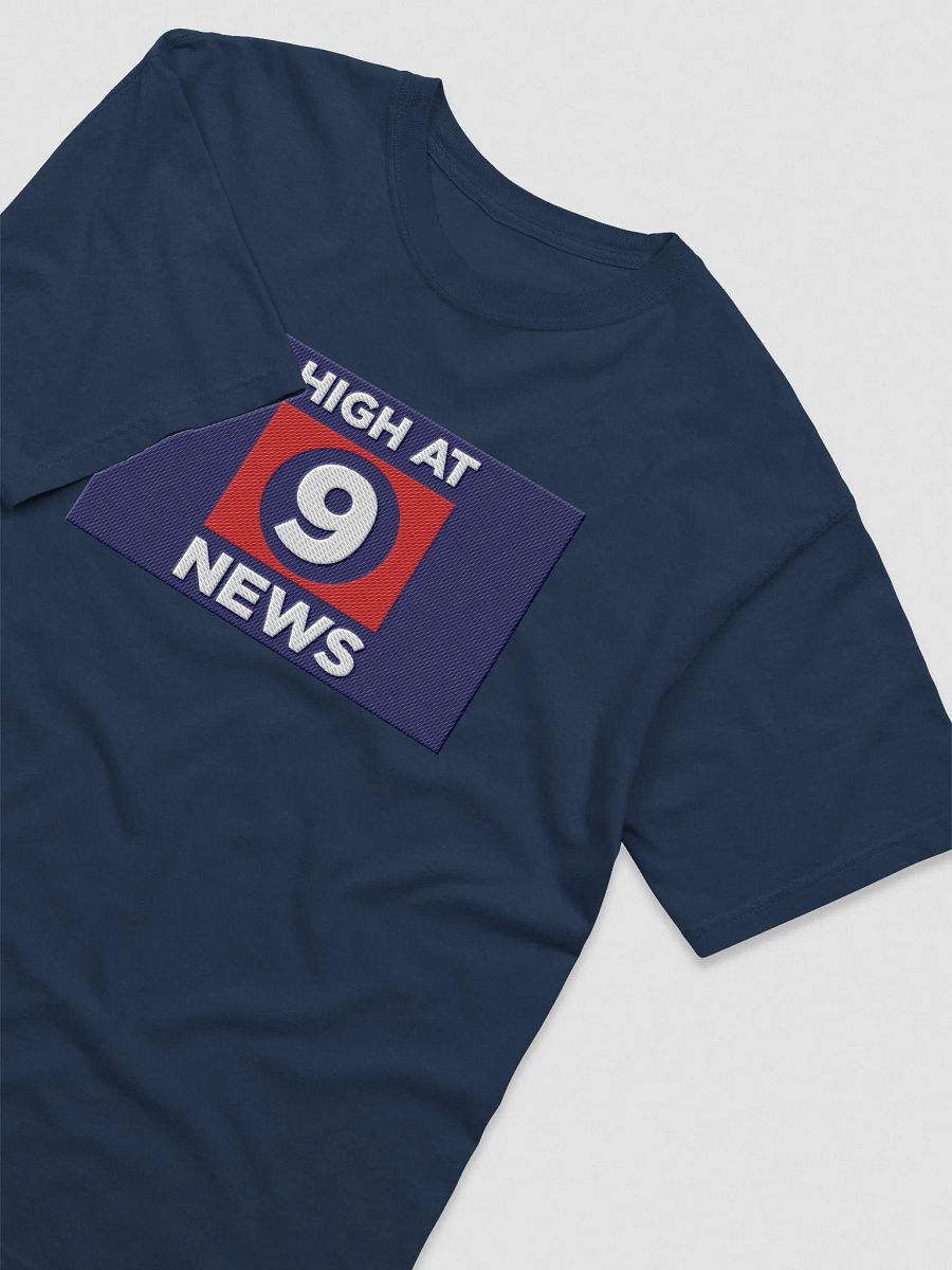 HA9N Official Logo Embroidered Navy T Shirt product image (3)