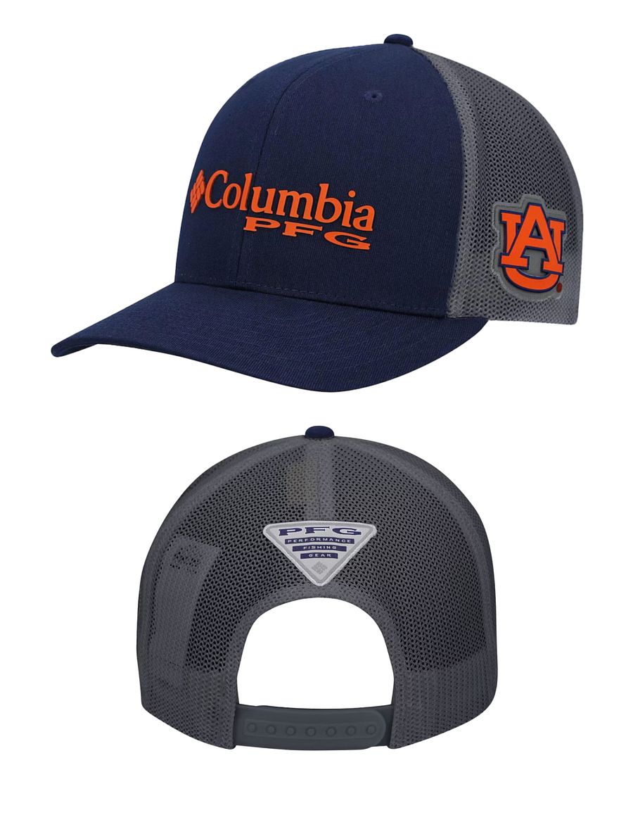 Auburn Tigers Columbia PFG Snapback Adjustable Hat - Navy product image (3)