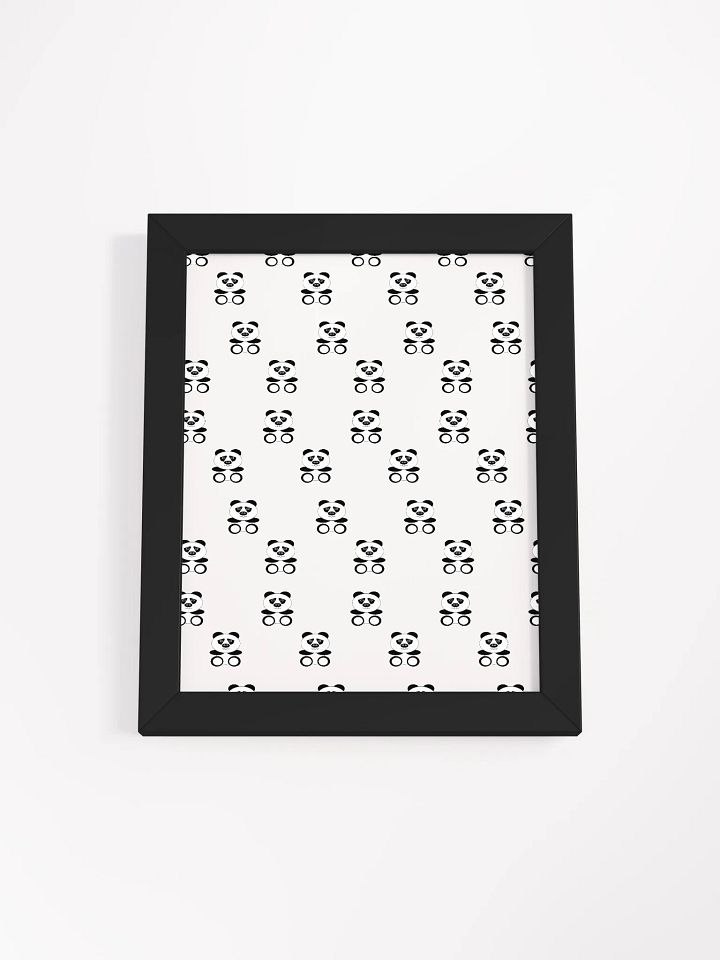 Panda Party Framed Matte Poster product image (7)