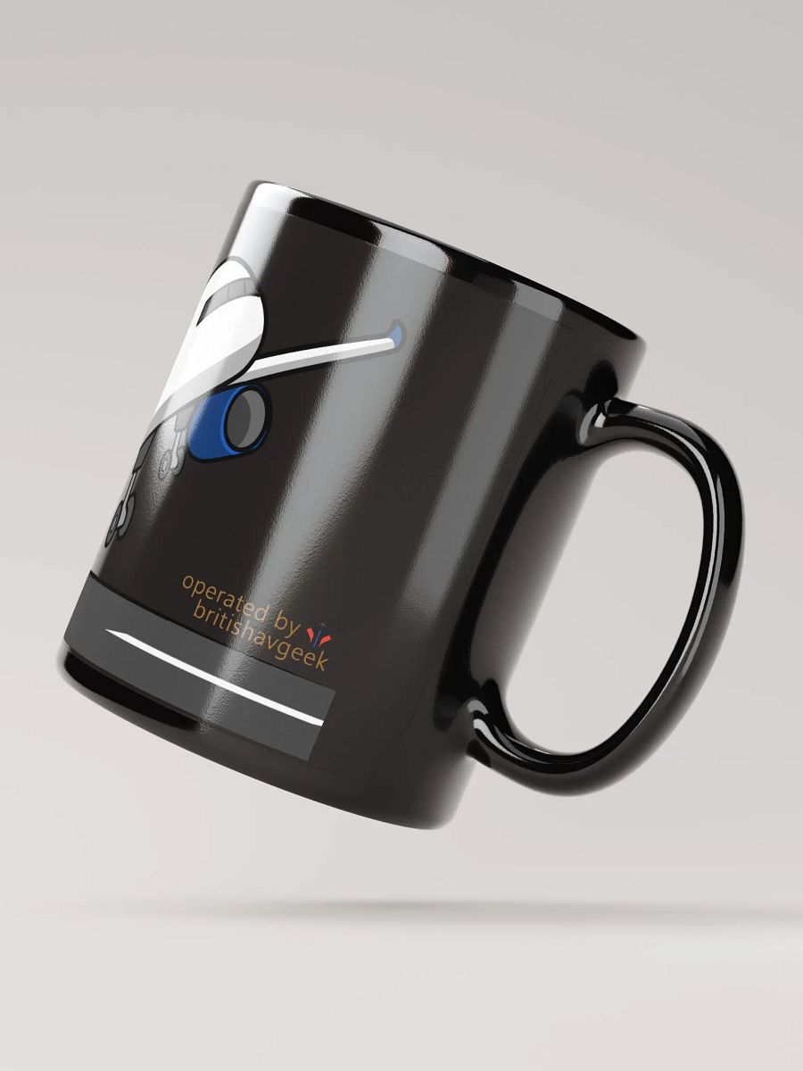 Hard Landing Black Mug product image (4)