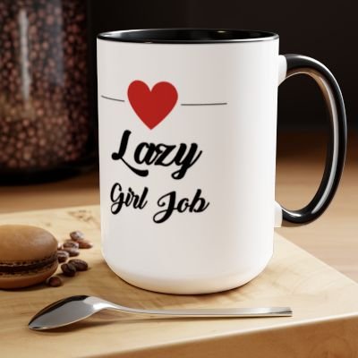 Lazy Girl Job Mug product image (3)