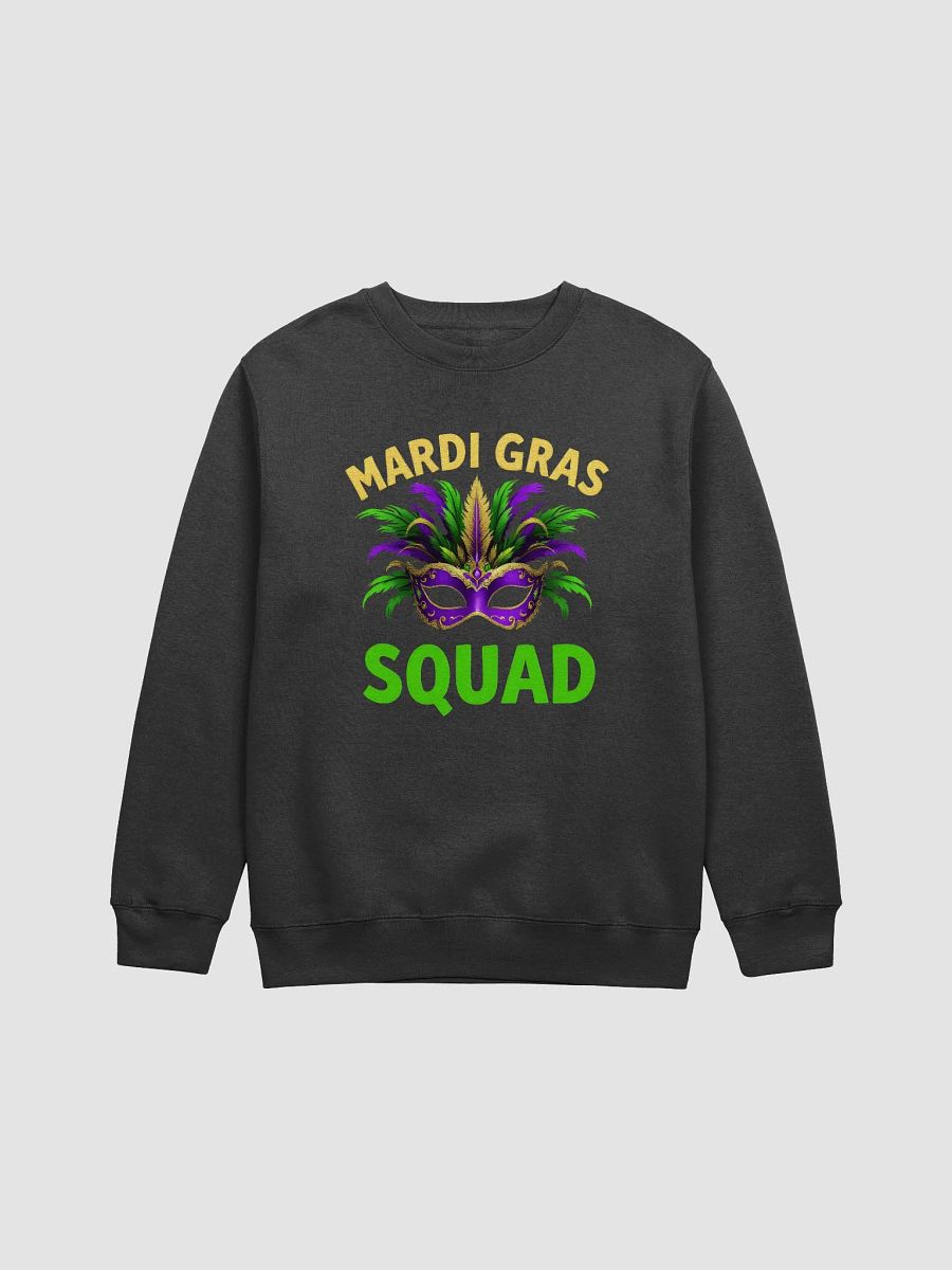 Mardi Gras Squad Mask Sweatshirt product image (1)